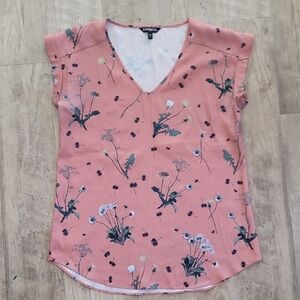Pink Floral Women's Top